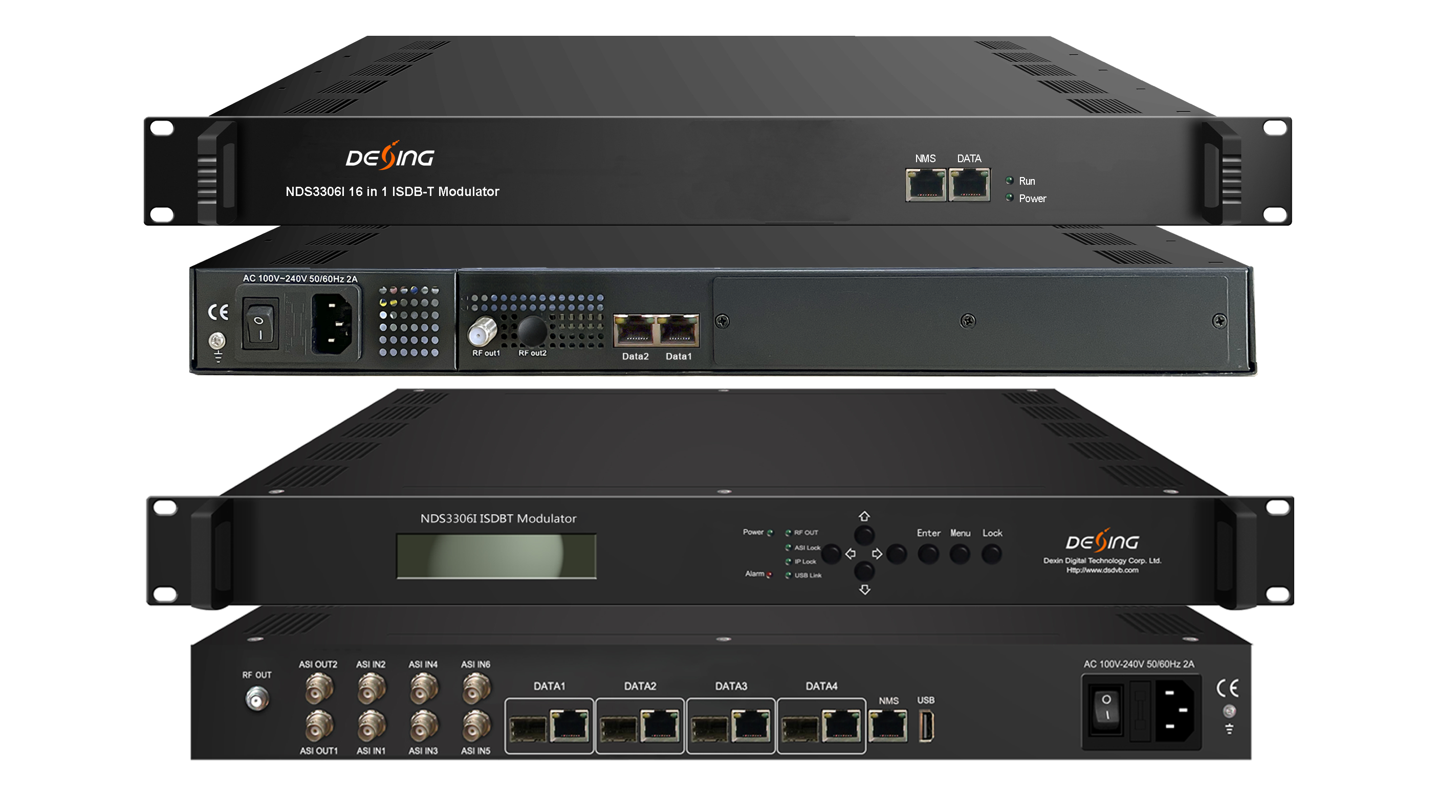 NDS3306i 8in1/16in1 ISDBT Modulator